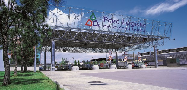 Entrada Parc Logístic de la Zona Franca